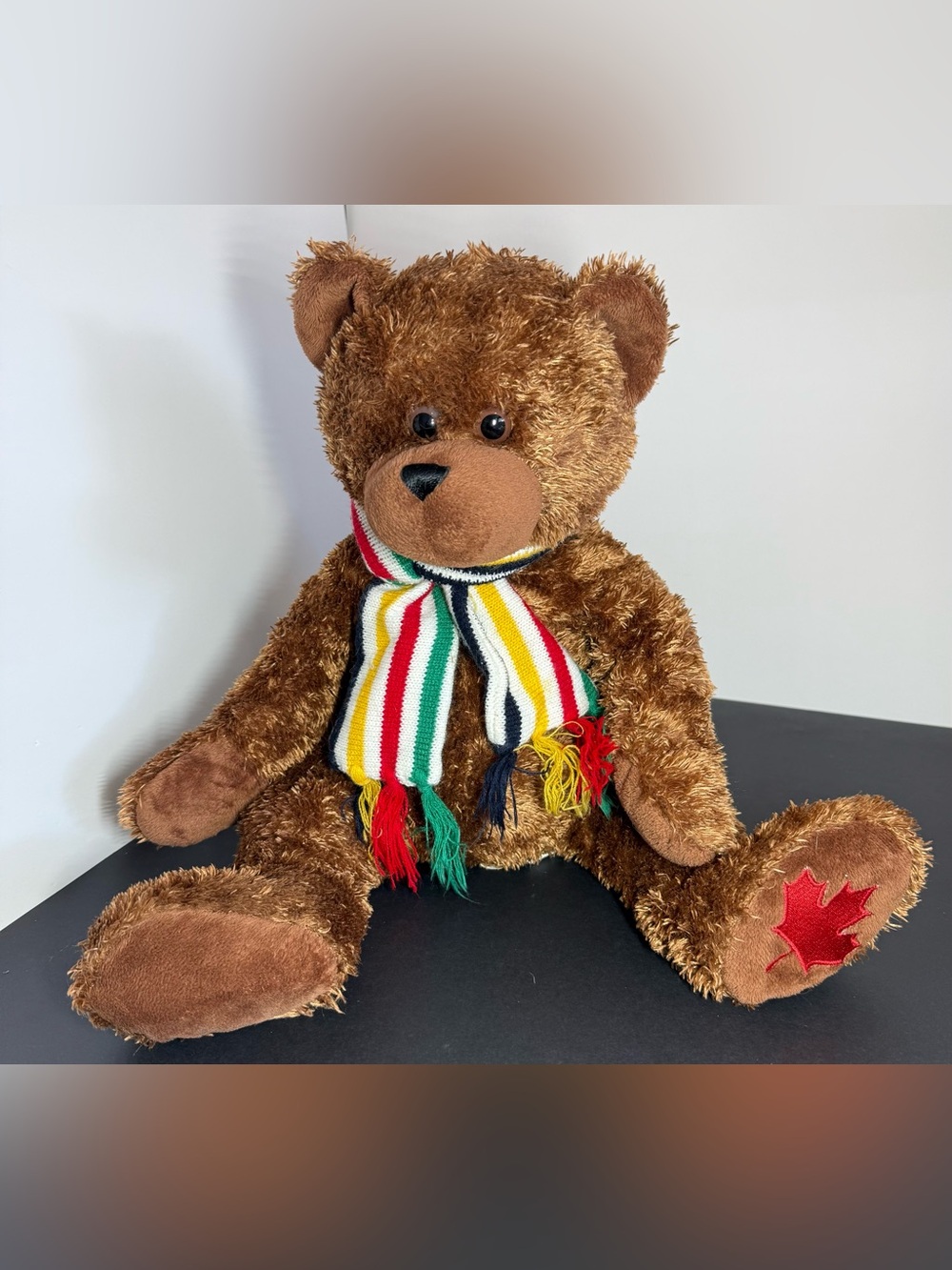 Vintage Hudson's Bay Company 2009 Heritage Charity Bear "Zach" - HBC Stripes